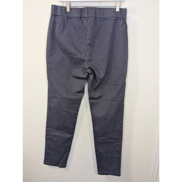 Soft Surroundings Gray Metro Pull On Ankle Pants Size Medium $80 New 29687 - Picture 4 of 7